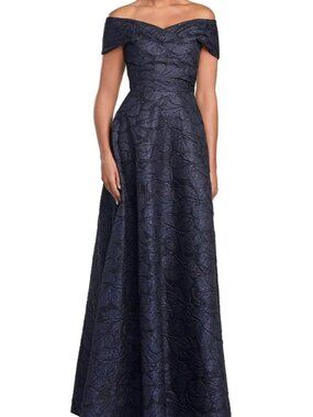 NWT Alexander by Daymor 2055F24 Mother of the Bride Dress Navy Size 12